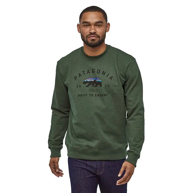 Bluza Patagonia M Arched Fitz Roy Bear Uprisal Crew   Bluza Patagonia M Arched Fitz Roy Bear Uprisal Crew