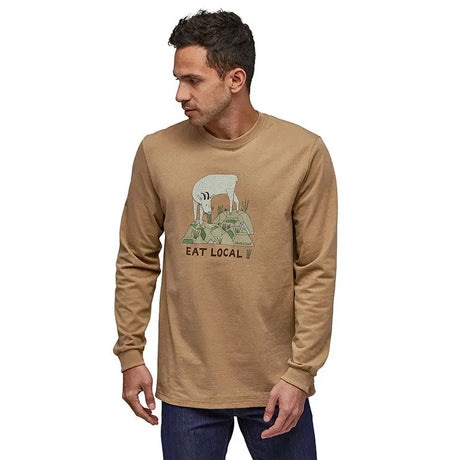 Bluza Patagonia M Eat Local Goat Responsibili   Bluza Patagonia M Eat Local Goat Responsibili