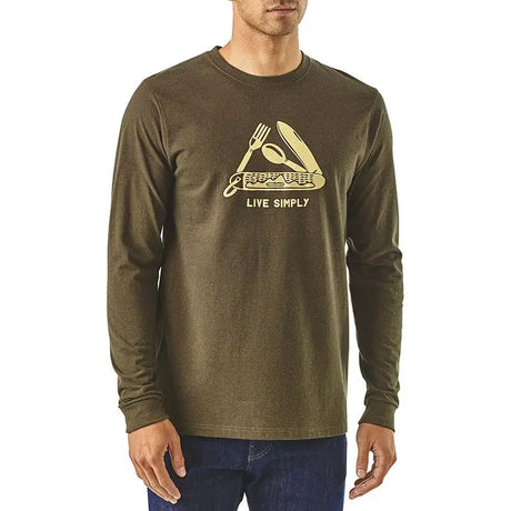 Bluza Patagonia M Live Simply Pocketknife Responsibili-Tee   Bluza Patagonia M Live Simply Pocketknife Responsibili-Tee