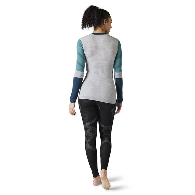Bluza Smartwool W Intraknit Merino 200 Colorblock Crew   Bluza Smartwool W Intraknit Merino 200 Colorblock Crew