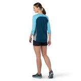 Bluza Smartwool W Merino Sport Ultralite 120 Mountain Bike 3/4 Sleeve   Bluza Smartwool W Merino Sport Ultralite 120 Mountain Bike 3/4 Sleeve