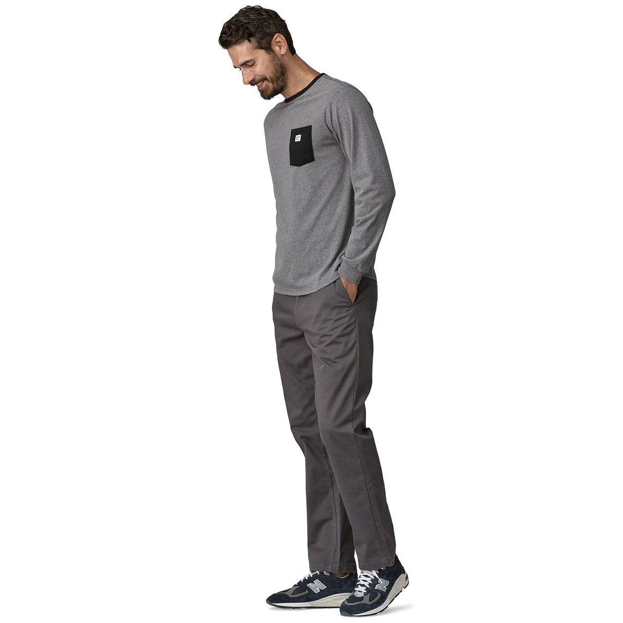 Bluza Unisex Patagonia Shop Sticker Pocket Responsibili