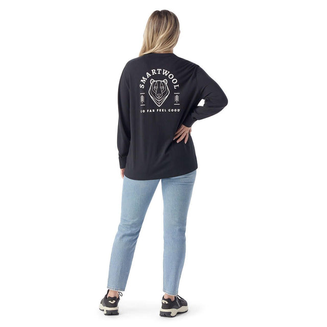 Bluza Unisex Smartwool Bear Stare Graphic   Bluza Unisex Smartwool Bear Stare Graphic