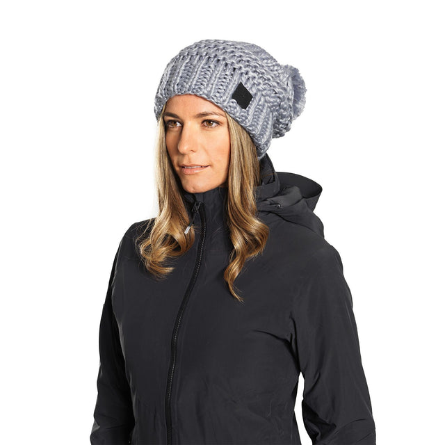 Caciula Femei Atomic W Alps Pom Bluish Grey   Caciula Femei Atomic W Alps Pom Bluish Grey