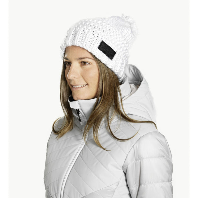 Caciula Femei Atomic W Alps Pom White   Caciula Femei Atomic W Alps Pom White