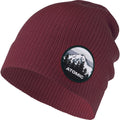 Caciula Unisex Atomic Alps Peak Maroon