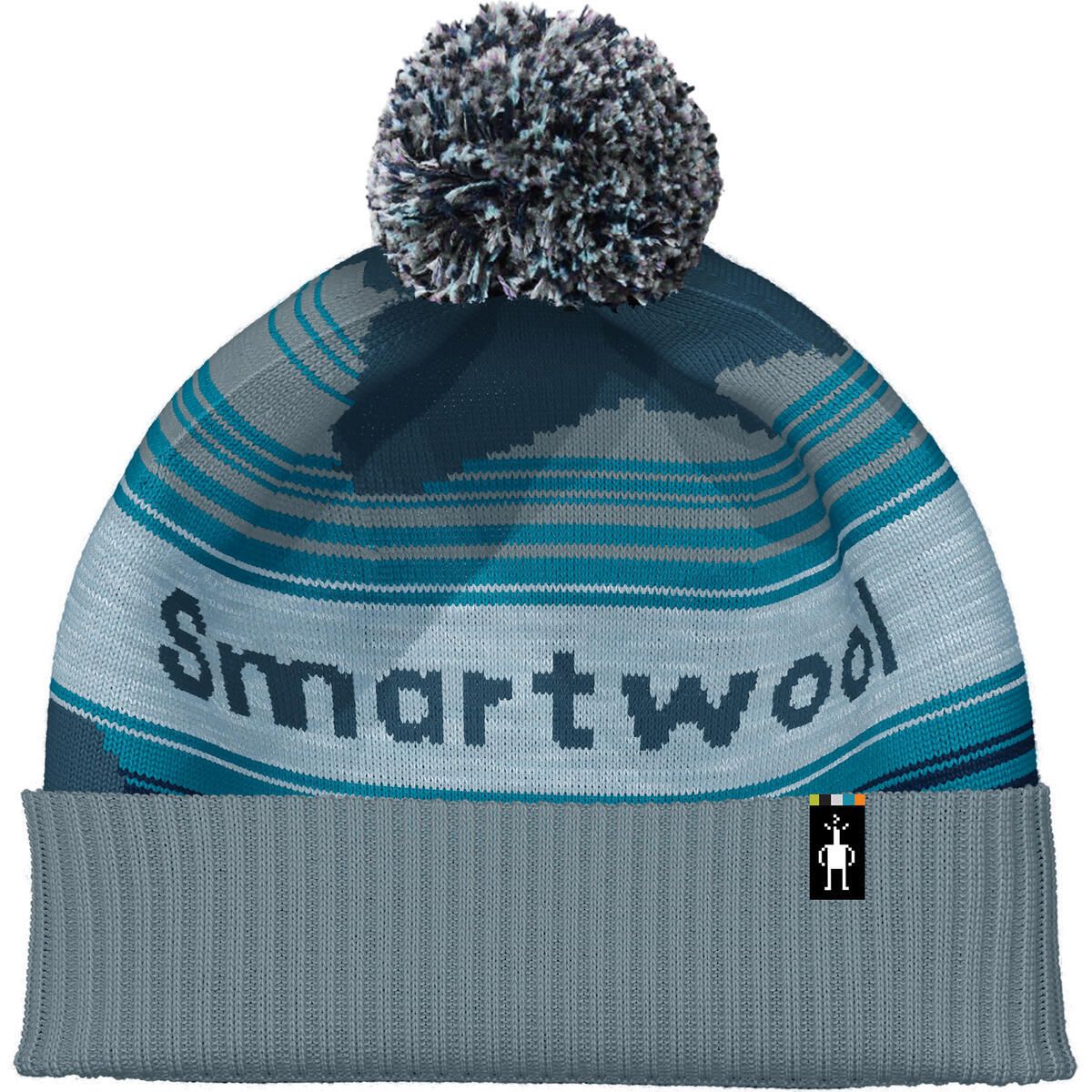 Caciula Unisex Smartwool Knit Winter Pattern Pom