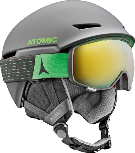 Casca Atomic Revent+ Grey/green   Casca Atomic Revent+ Grey/green