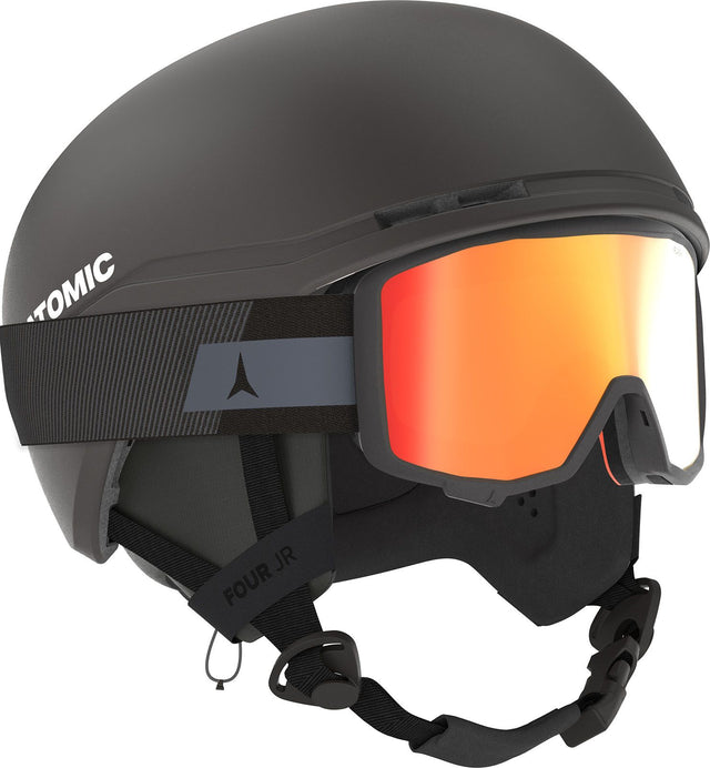 Casca Copii Atomic Four Jr Black   Casca Copii Atomic Four Jr Black