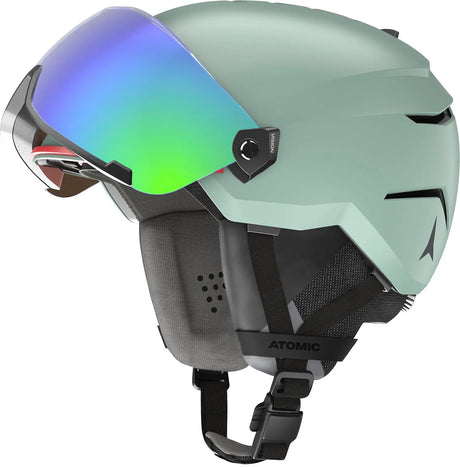 Casca Cu Ochelari Atomic Savor Amid Visor Hd Mint   Casca Cu Ochelari Atomic Savor Amid Visor Hd Mint