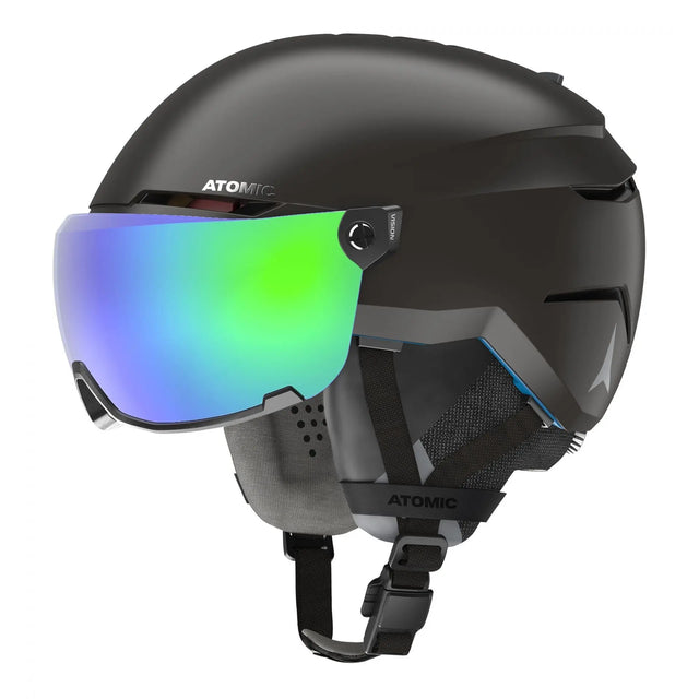 Casca Cu Ochelari Atomic Savor Amid Visor Hd Plus Black   Casca Cu Ochelari Atomic Savor Amid Visor Hd Plus Black