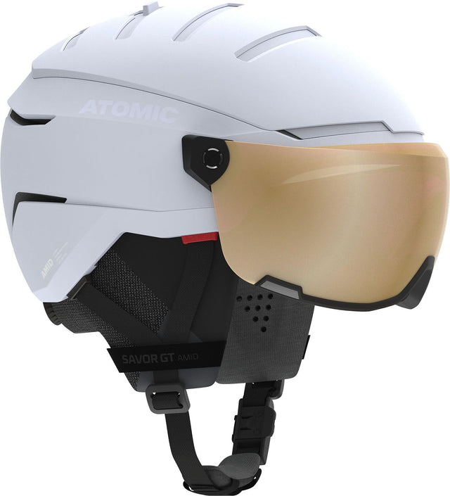 Casca Cu Ochelari Atomic Savor Gt Amid Visor Hd Photo Light Grey   Casca Cu Ochelari Atomic Savor Gt Amid Visor Hd Photo Light Grey