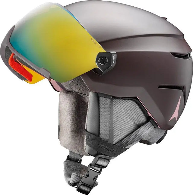 Casca Cu Ochelari Atomic Savor Visor Stereo Nightshade   Casca Cu Ochelari Atomic Savor Visor Stereo Nightshade