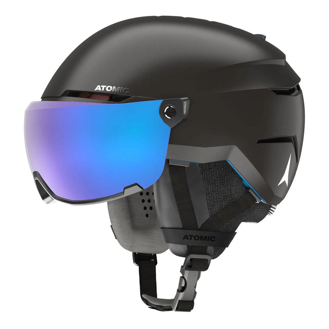 Casca Cu Ochelari Atomic Savor Visor Stereo Plus Black   Casca Cu Ochelari Atomic Savor Visor Stereo Plus Black