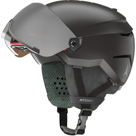 Casca Cu Ochelari Copii Atomic Savor Visor Jr Black
