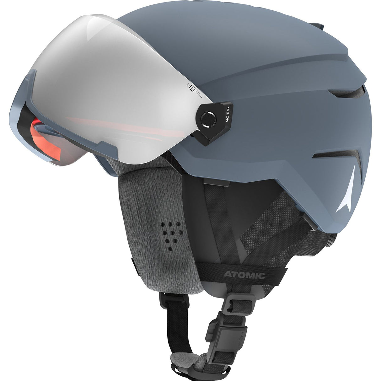 Casca Cu Ochelari Unisex Atomic Savor Amid Visor Hd Grey