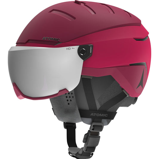 Casca Cu Ochelari Unisex Atomic Savor Gt Amid Visor Hd Dark Red   Casca Cu Ochelari Unisex Atomic Savor Gt Amid Visor Hd Dark Red