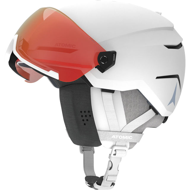 Casca Cu Ochelari Unisex Atomic Savor Visor Photo White Heather   Casca Cu Ochelari Unisex Atomic Savor Visor Photo White Heather