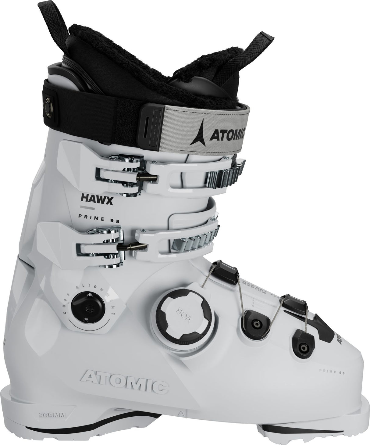 Clapari Atomic Femei Hawx Prime 95 Boa W Gw Ivory