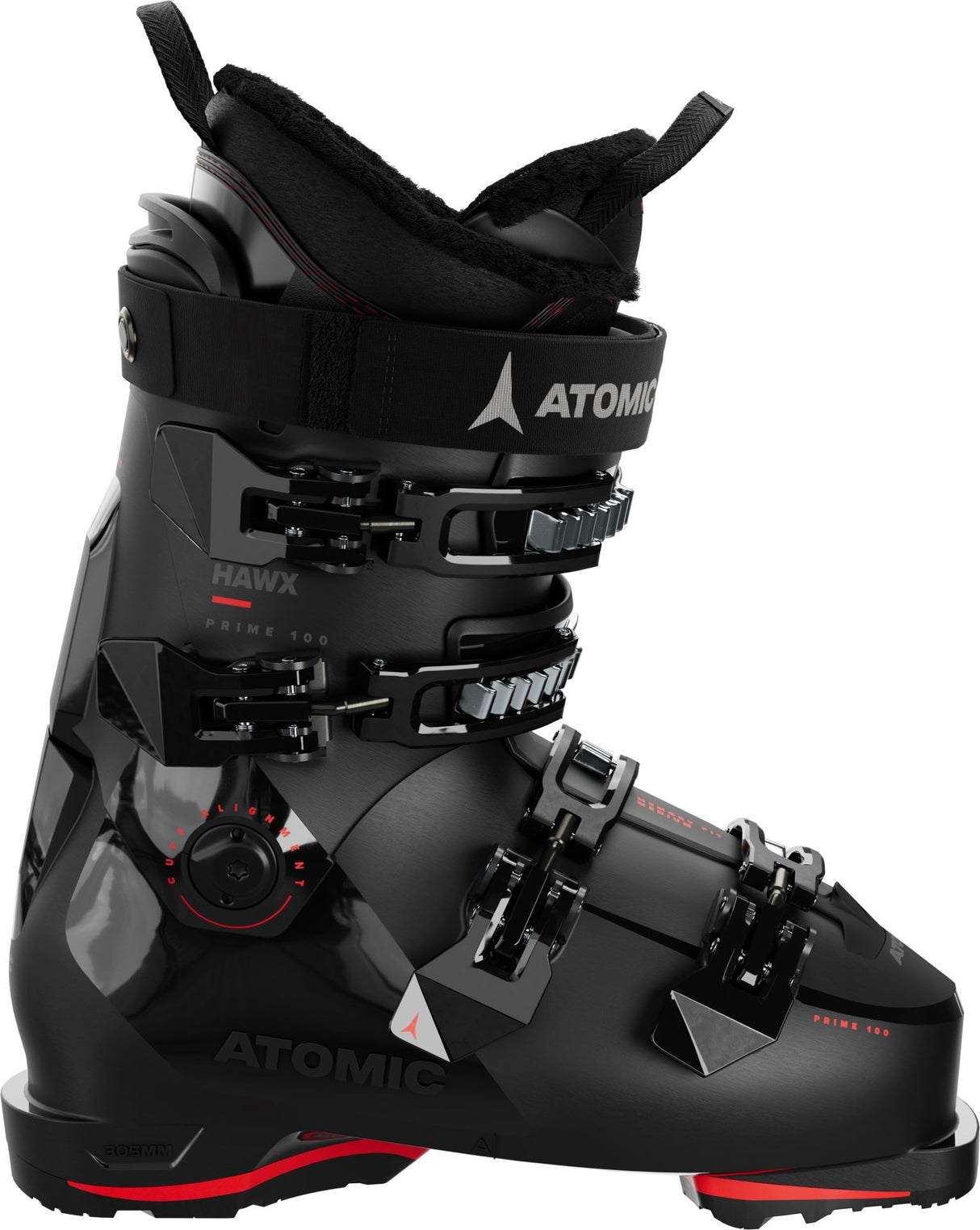 Clapari Atomic Hawx Prime 100 Gw Black/red