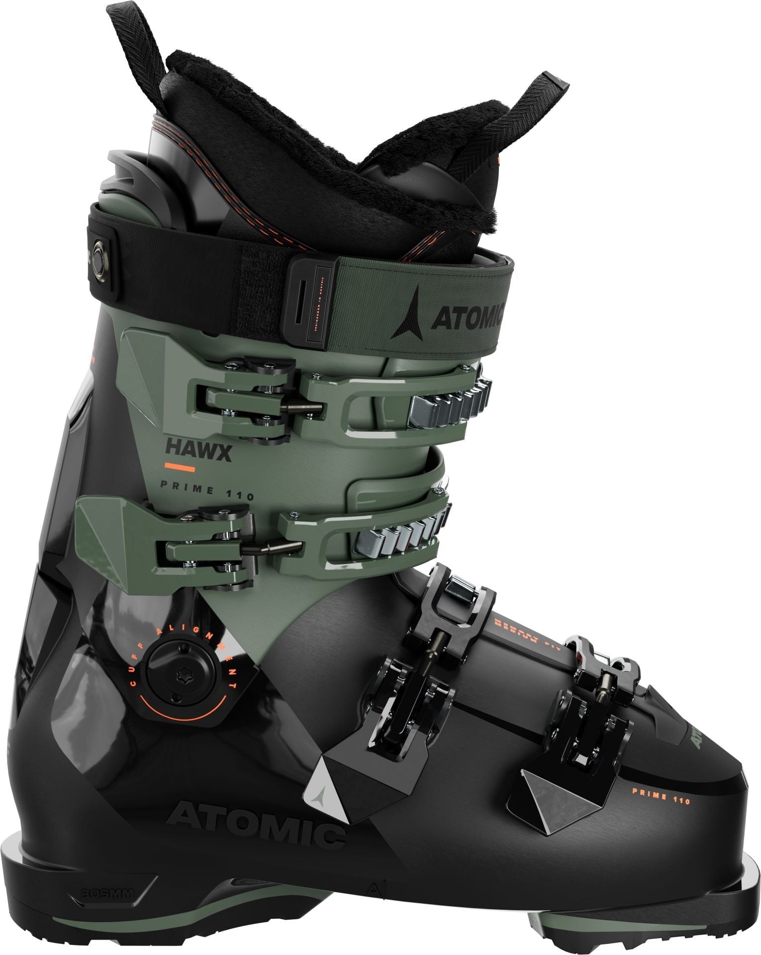 Clapari Unisex Atomic Hawx Prime 110 S Gw Black/anthracite