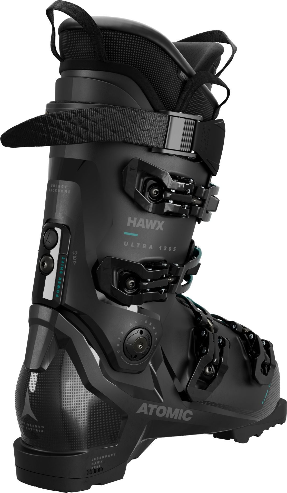 Clapari Atomic Hawx Ultra 130 S Gw Black/teal   Clapari Atomic Hawx Ultra 130 S Gw Black/teal
