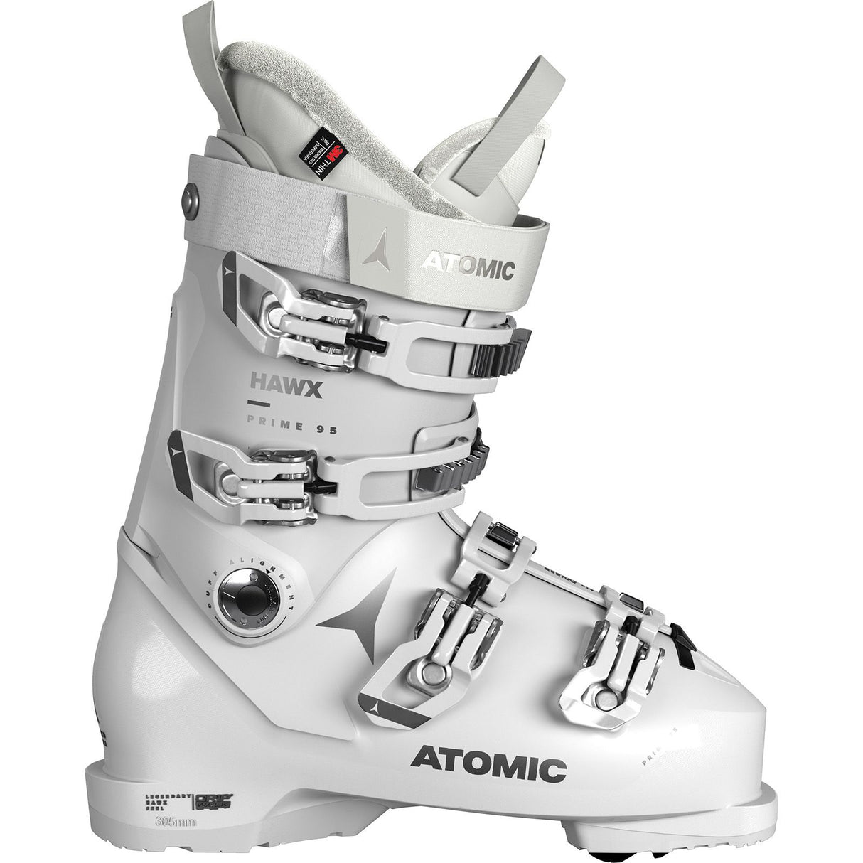 Clapari Femei Atomic Hawx Prime 95 W Gw White/silver