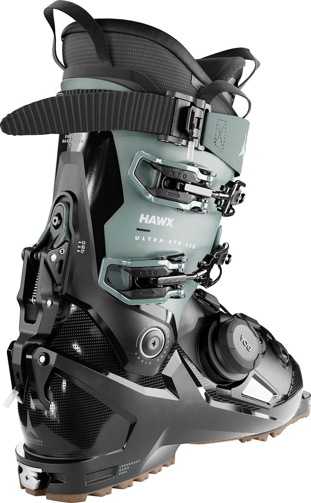 Clapari Femei Atomic Hawx Ultra Xtd 115 Boa W Gw Black/aqua   Clapari Femei Atomic Hawx Ultra Xtd 115 Boa W Gw Black/aqua