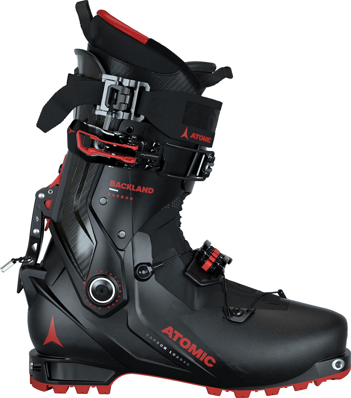 Clapari Tura Barbati Atomic Backland Carbon Black/red