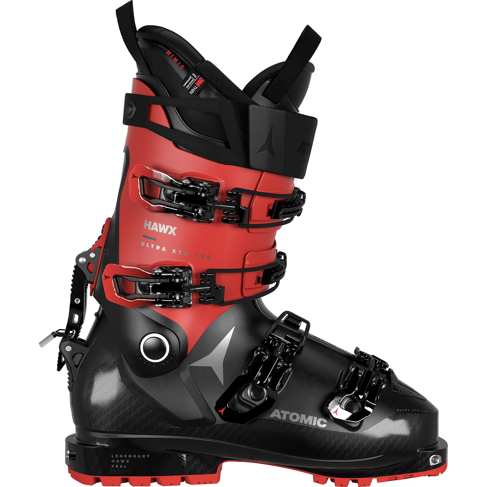 Clapari Unisex Atomic Hawx Prime 120 S Gw Red/black - Allmountain.ro
