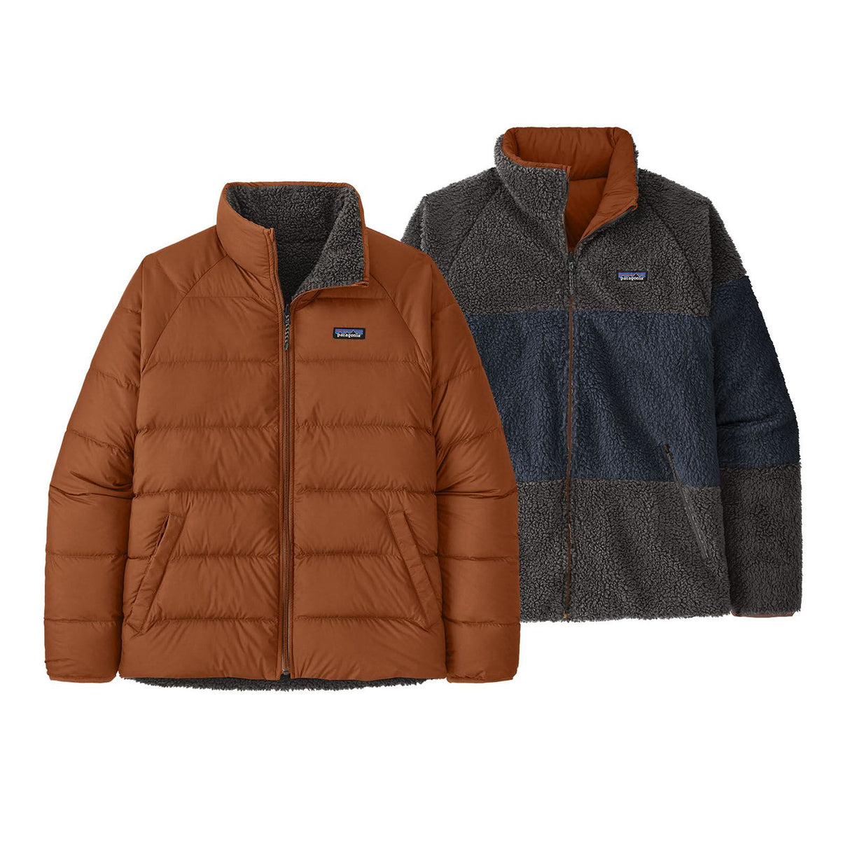 Geaca Barbati Patagonia M Reversible Silent Down