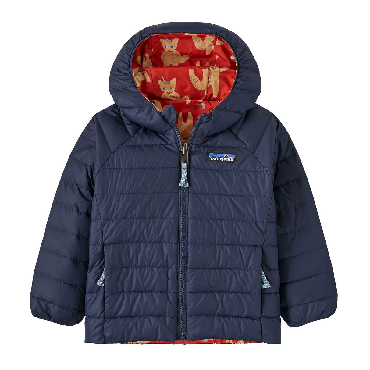 Geaca Copii Patagonia Baby Reversible Down Sweater Hoody