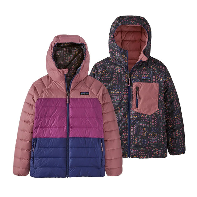 Geaca Copii Patagonia K Reversible Down Sweater Hoody   Geaca Copii Patagonia K Reversible Down Sweater Hoody
