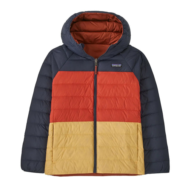 Geaca Copii Patagonia K Reversible Down Sweater Hoody   Geaca Copii Patagonia K Reversible Down Sweater Hoody