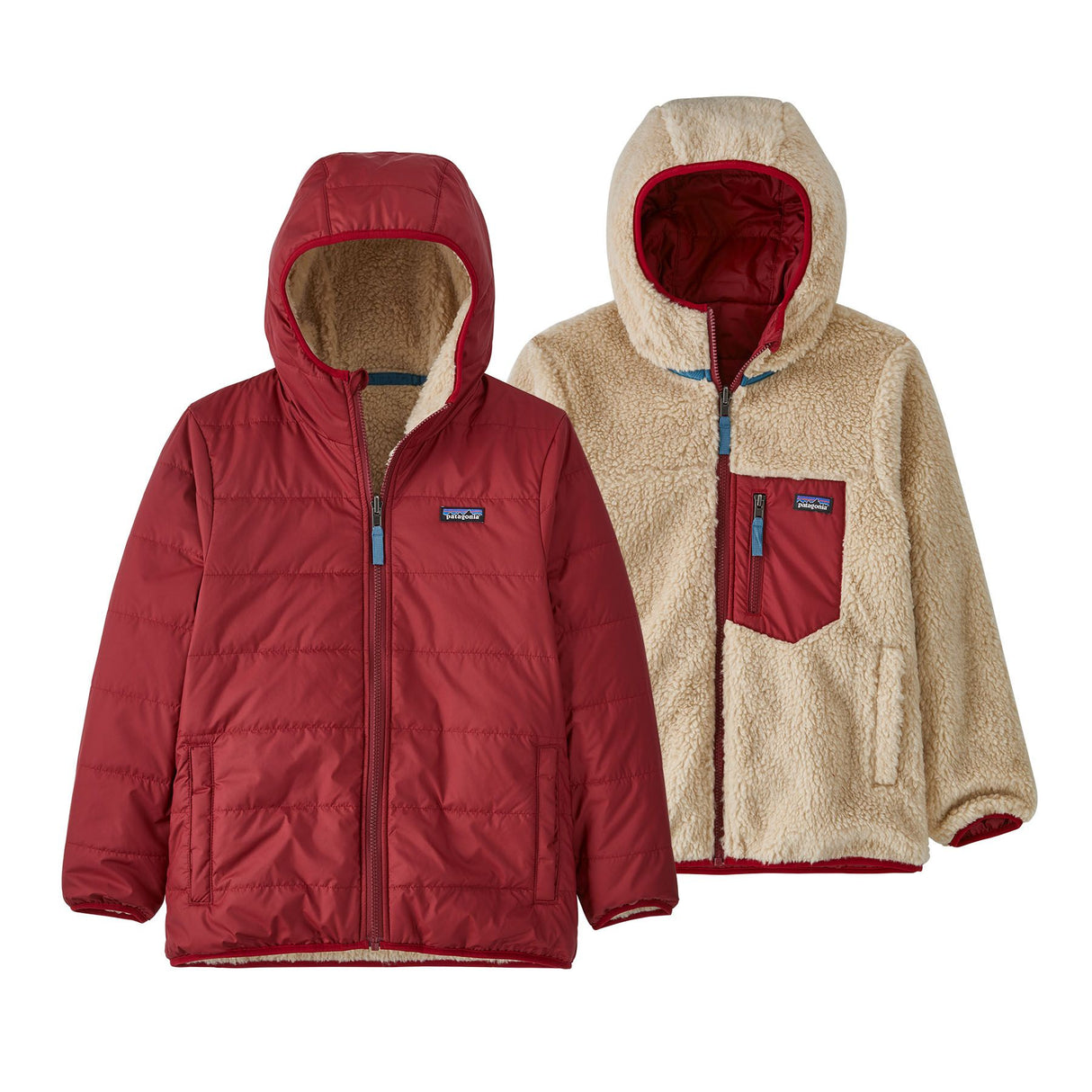 Geaca Copii Patagonia K Reversible Ready Freddy Hoody   Geaca Copii Patagonia K Reversible Ready Freddy Hoody