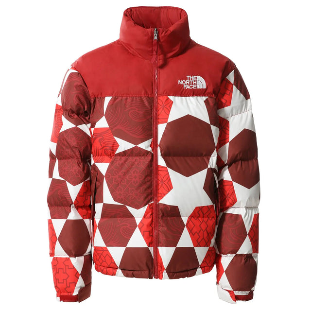 Geaca M Printed 1996 Retro Nuptse Jacket   Geaca M Printed 1996 Retro Nuptse Jacket