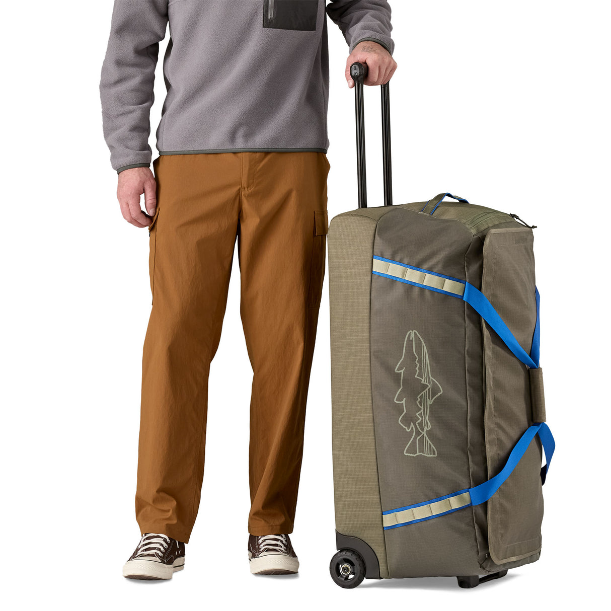 Geanta Unisex Patagonia Black Hole Wheeled Duffel 100l