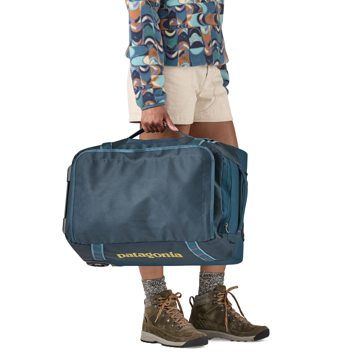 Geanta Unisex Patagonia Black Hole Wheeled Duffel 40l