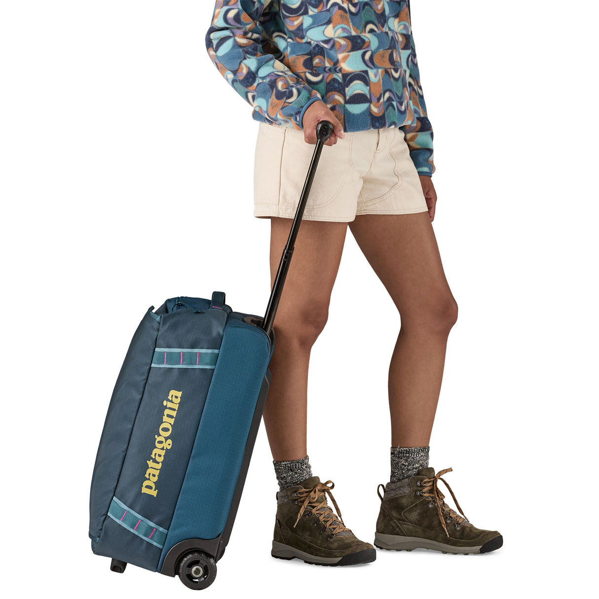 Geanta Unisex Patagonia Black Hole Wheeled Duffel 40l