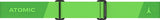 Ochelari Atomic Count 360° Hd Lime   Ochelari Atomic Count 360° Hd Lime