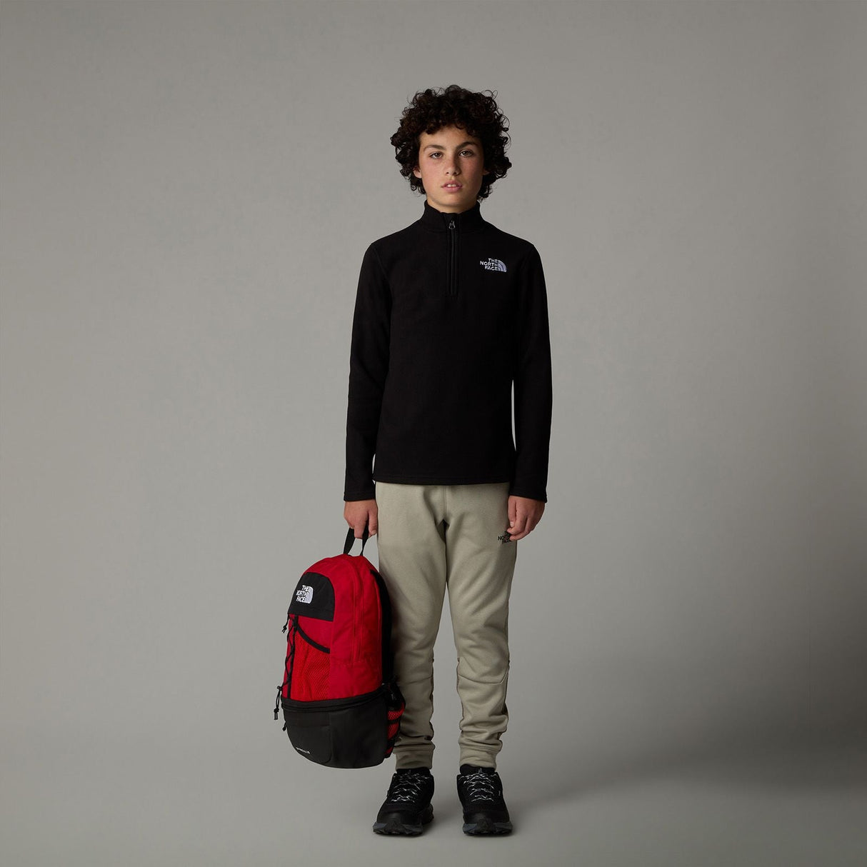 Polar Adolescenti The North Face Glacier 1/4 Zip   Polar Adolescenti The North Face Glacier 1/4 Zip