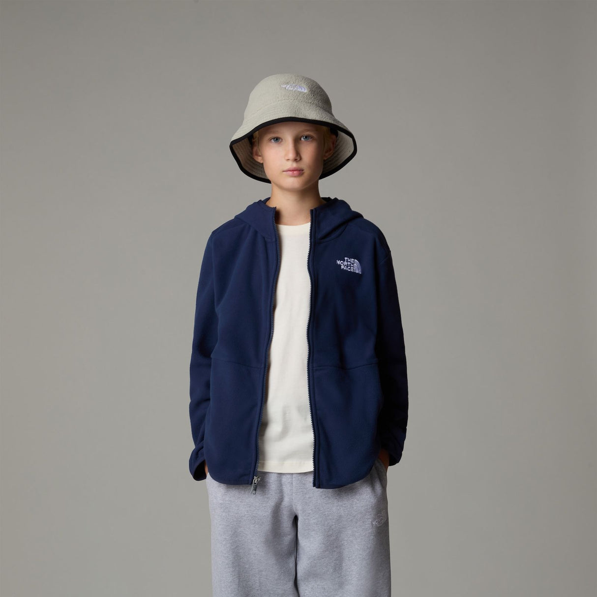 Polar Adolescenti The North Face Glacier Fz Hooded