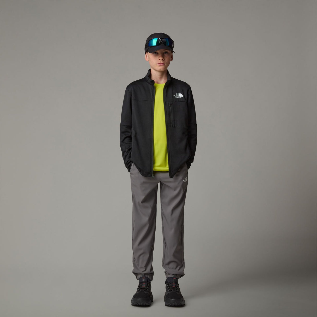 Polar Adolescenti The North Face Teen Hike Midlayer Fz   Polar Adolescenti The North Face Teen Hike Midlayer Fz