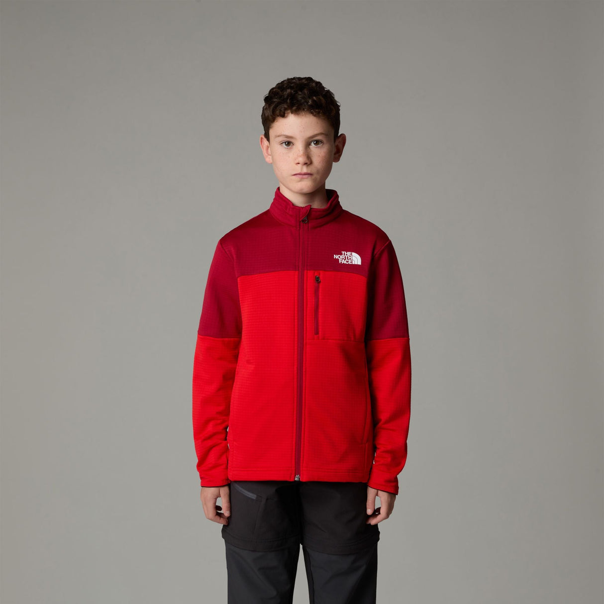 Polar Adolescenti The North Face Teen Hike Midlayer Fz   Polar Adolescenti The North Face Teen Hike Midlayer Fz