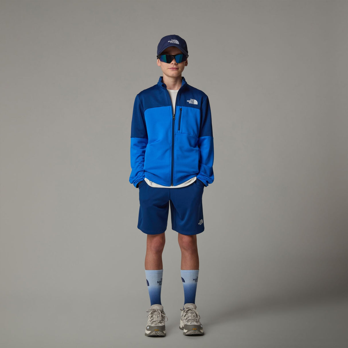 Polar Adolescenti The North Face Teen Hike Midlayer Fz   Polar Adolescenti The North Face Teen Hike Midlayer Fz