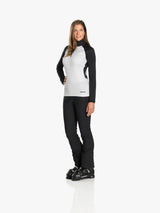 Polar Atomic Snowcloud Zip-neck Black/white   Polar Atomic Snowcloud Zip-neck Black/white