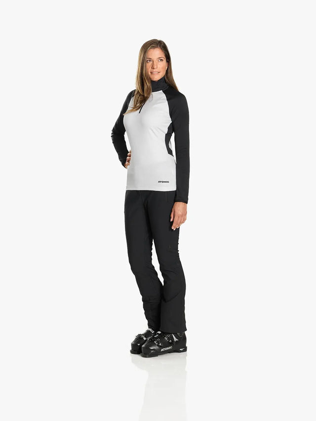 Polar Atomic Snowcloud Zip-neck Black/white   Polar Atomic Snowcloud Zip-neck Black/white