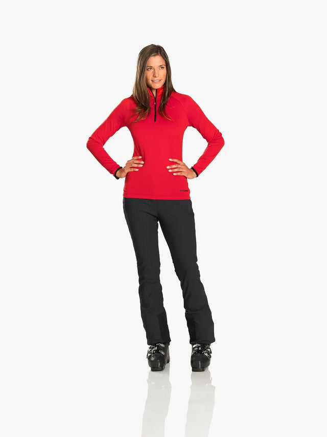 Polar Atomic Snowcloud Zip-neck True Red   Polar Atomic Snowcloud Zip-neck True Red