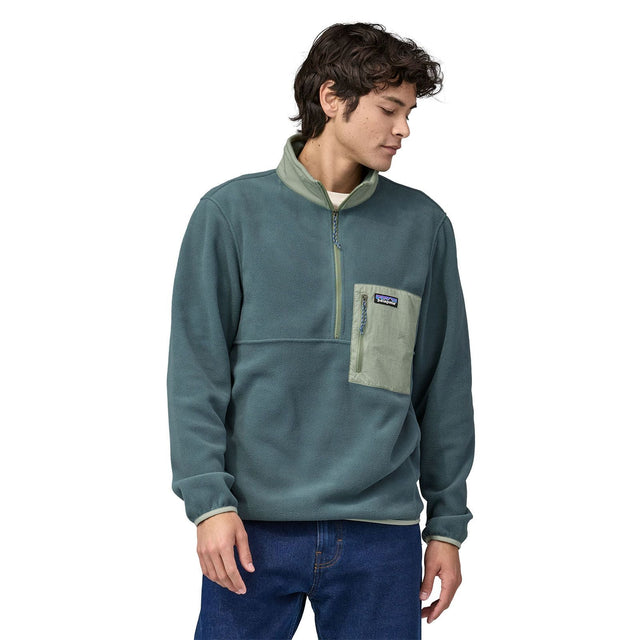 Polar Barbati Patagonia M Microdini 1/2 Zip   Polar Barbati Patagonia M Microdini 1/2 Zip