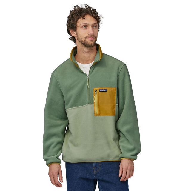 Polar Barbati Patagonia M Microdini 1/2 Zip   Polar Barbati Patagonia M Microdini 1/2 Zip